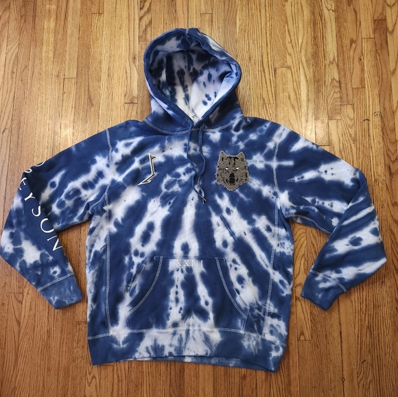 Greyson Mens Fireside Limited Edition Hoodie Size M Tie Dye 8 AM Golf RARE - Picture 1 of 12